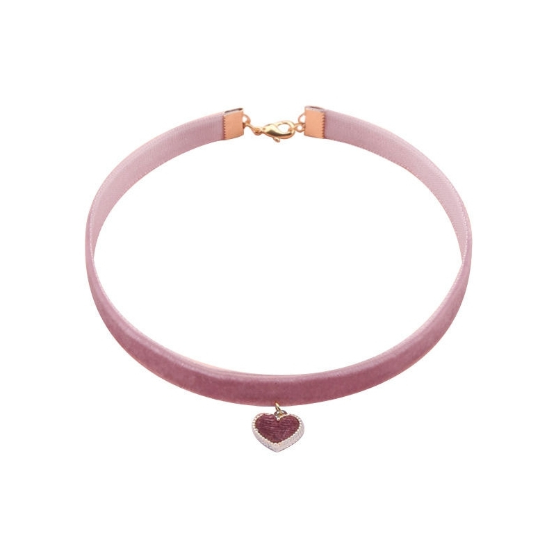 ras de cou lotus heart rose