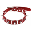 ras de cou punk piks rouge