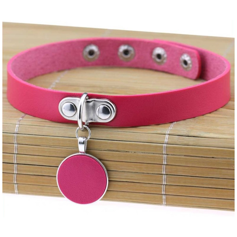 ras de cou round moon rose