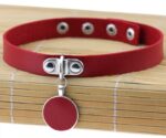 ras de cou round moon rouge 3