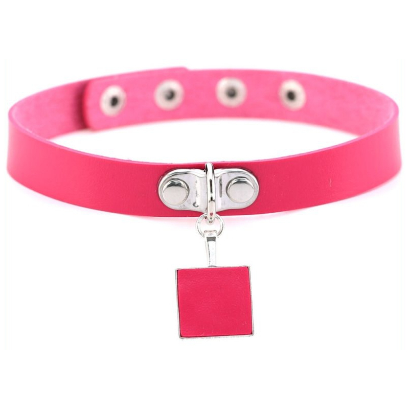 ras de cou square neck rose