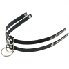 ras de cou tri rings noir 1