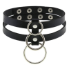 ras de cou tri rings noir