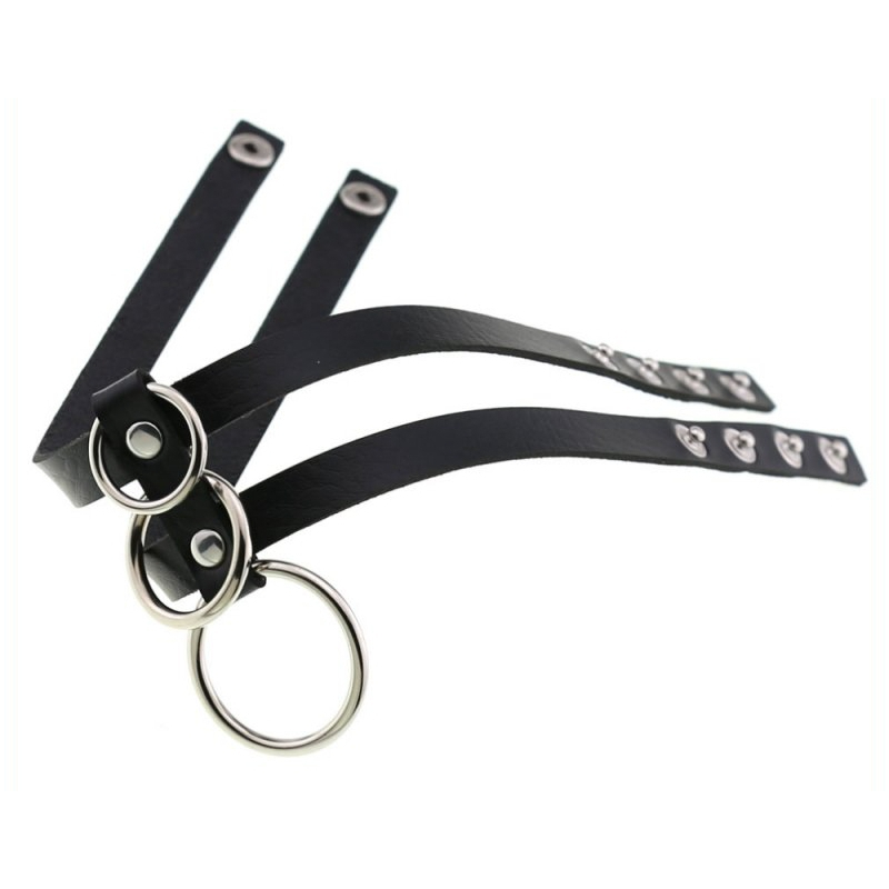 ras de cou tri rings noir 2