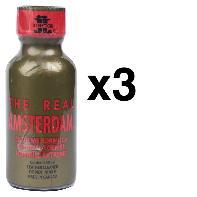 real amsterdam extreme 30 ml x3