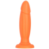 realistic silicone extreme anal dildo rose golden