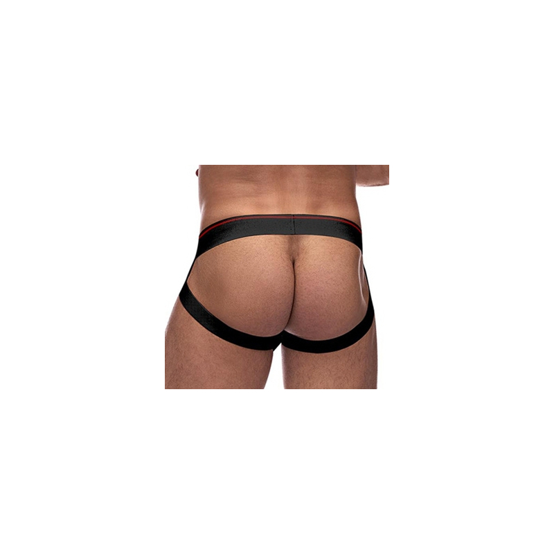 retro sport panel jock s m black 1