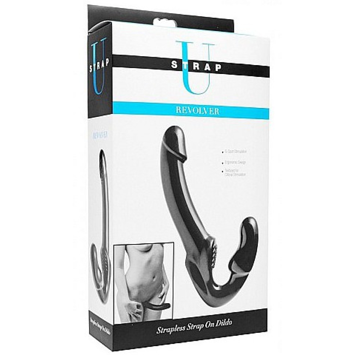 revolver strapless strap on g spot dildo 1