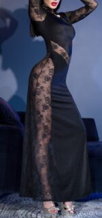 robe caitlina noire