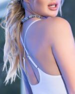 robe courte edana blanche 1
