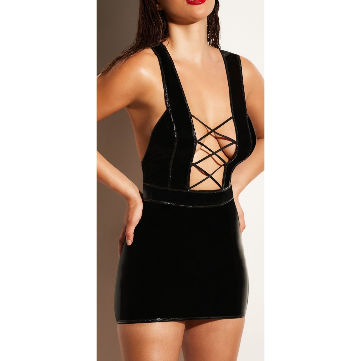 robe courte entanglement noire 2 scaled
