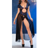 robe double cote estevia noire 2