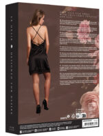 robe fendue krystal noir 3