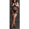 robe grande taille duo net open cup noir 4 scaled