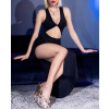 robe longue kinga noire 3