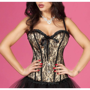 robe meana noire et or