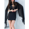 robe raven noire