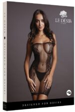 robe sexy strapless noir 2