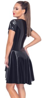 robe vinyl dress fripon noire 3