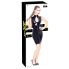 robe vinyl dress lacing noire 3