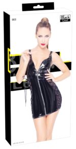 robe vinyl dress noire 3