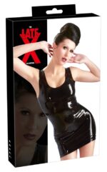 robe wetlook latex irina noir 2