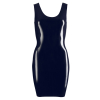 robe wetlook latex irina noir 4