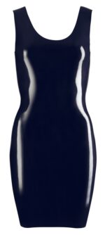 robe wetlook latex irina noir 4