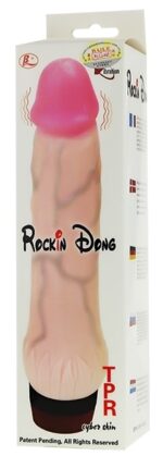 rockin dong penis vibe 2 aa battery flesh 5x215 cm 1
