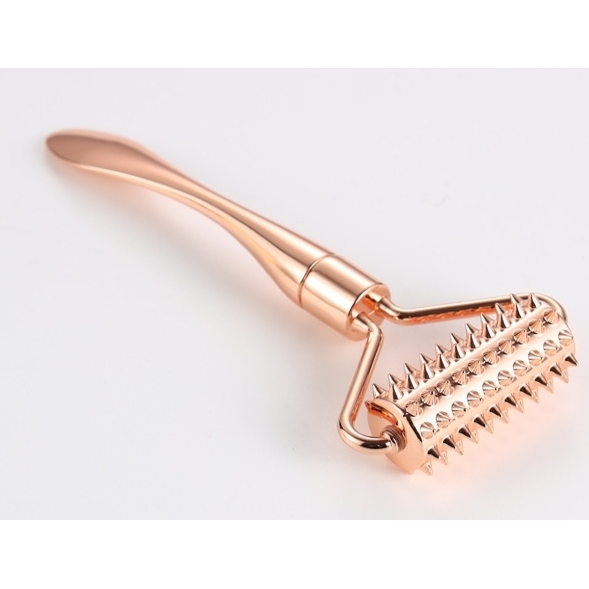 roulette a picots en metal rose micro roller 12cm 1