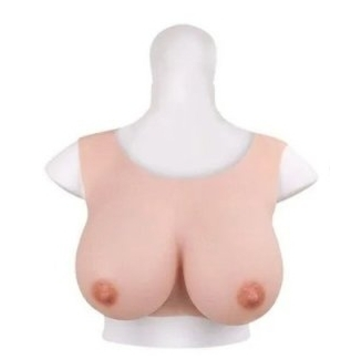round collar crossdresser breast forms cotton g flesh bonnet g
