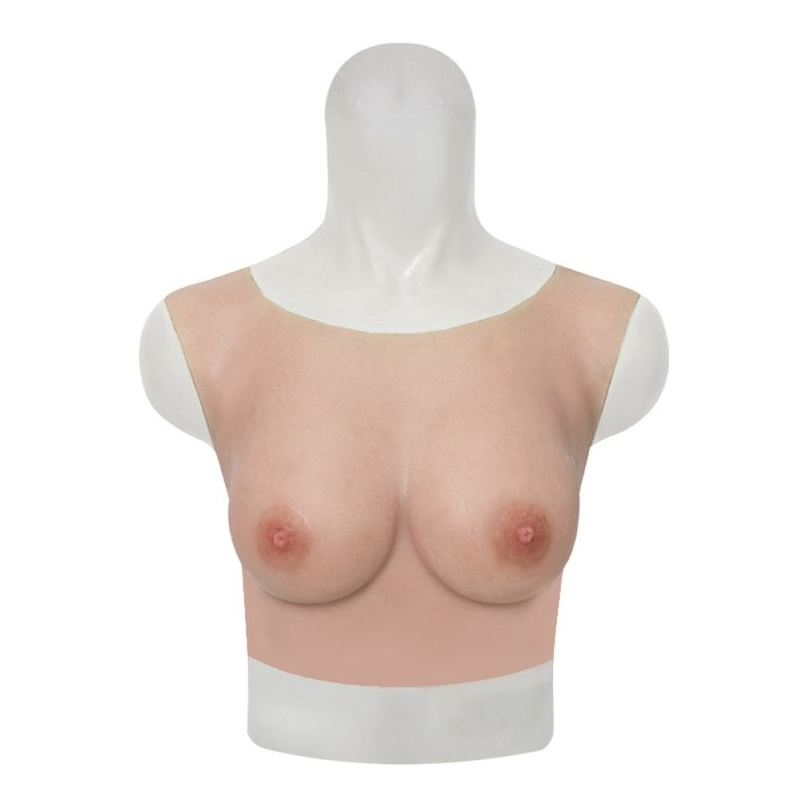 round collar crossdresser breast forms cotton g flesh bonnet g 7