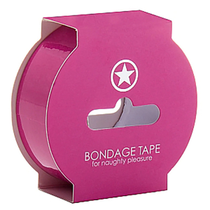 ruban adhesif bondage rose 175m
