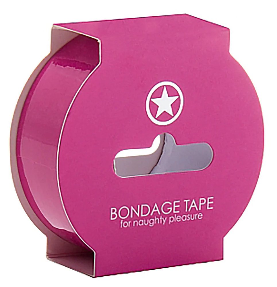 ruban adhesif bondage rose 175m