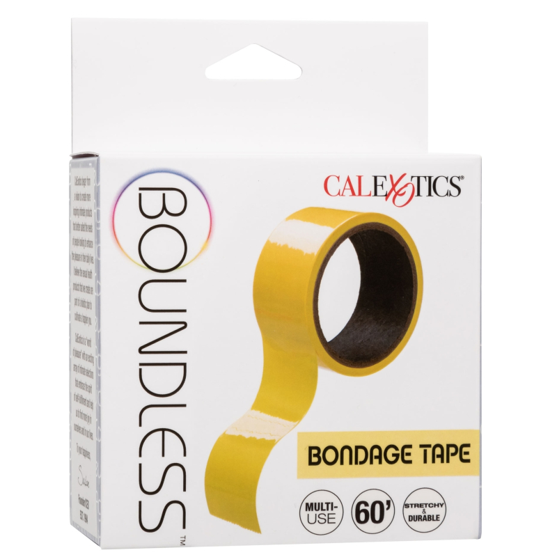 ruban adhesif bondage tape boundless 18m jaune 1