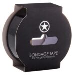 ruban bondage 17m 25mm noir