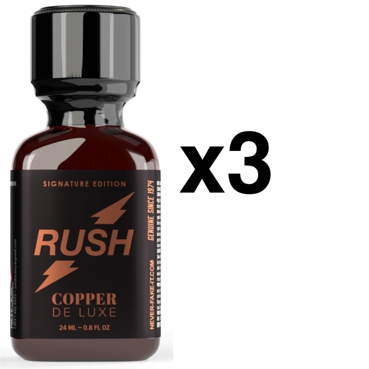 rush copper de luxe 24ml x3