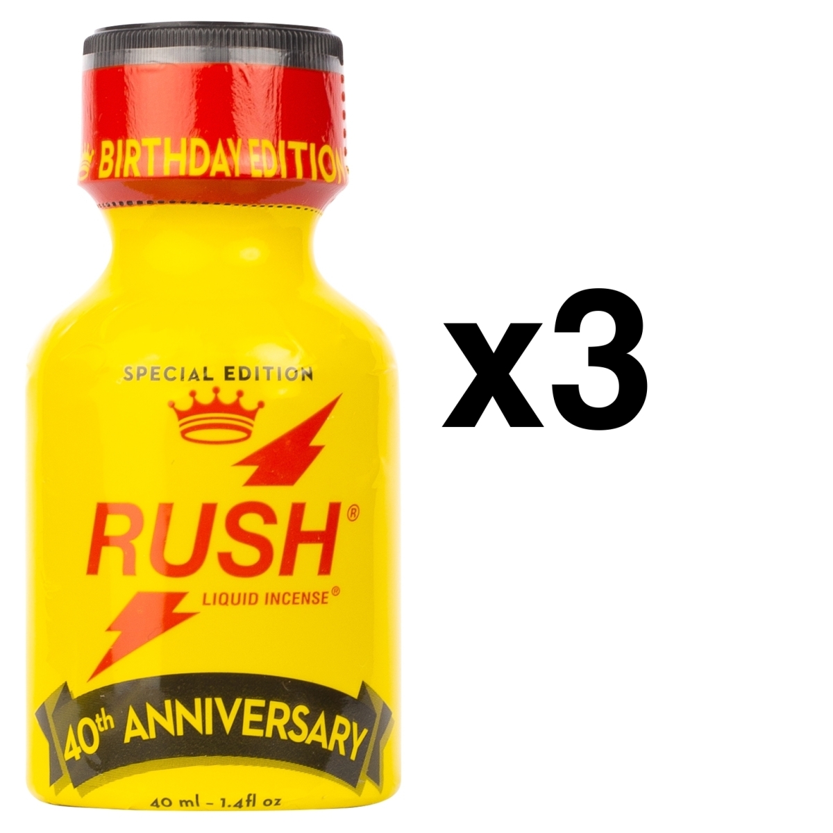 rush original 40ml x3