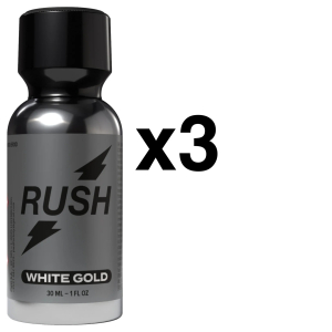 rush white gold 30ml x3