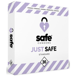 safe condoms just safe standard 36 pcs