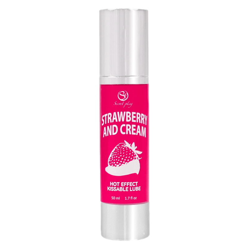secret-play-hot-effect-strawberry-with-cream-lubricant-50-ml secret play hot effect strawberry with cream lubricant 50 ml