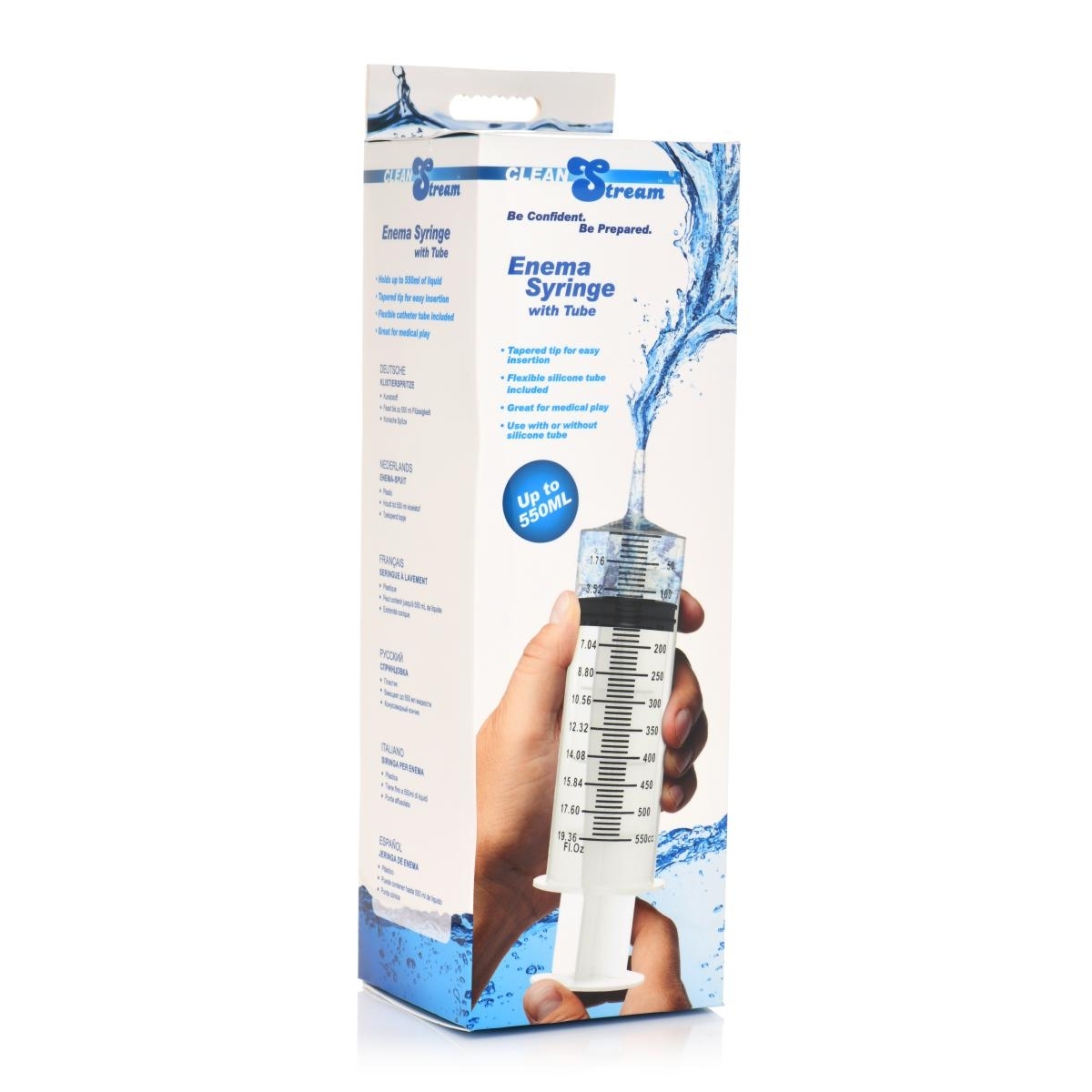 seringue pour eau et lubrifiant enema syringe 550ml 1