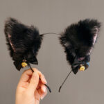 serre tete kitten ears noir 1