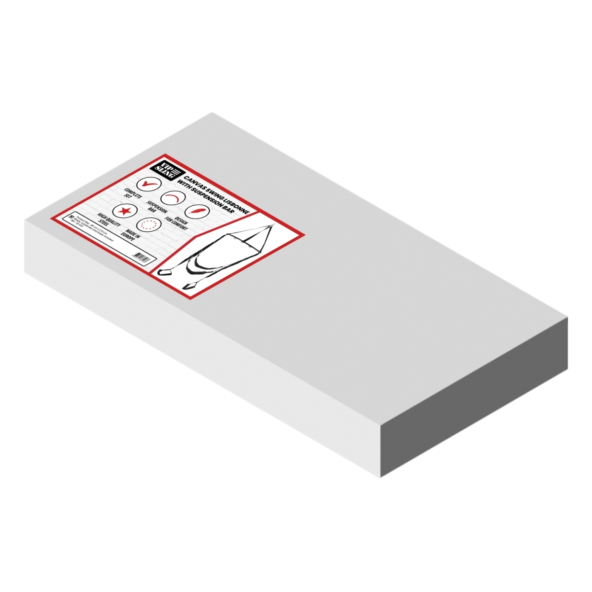 set complet balancoire en tissu lisbonne avec barre 1