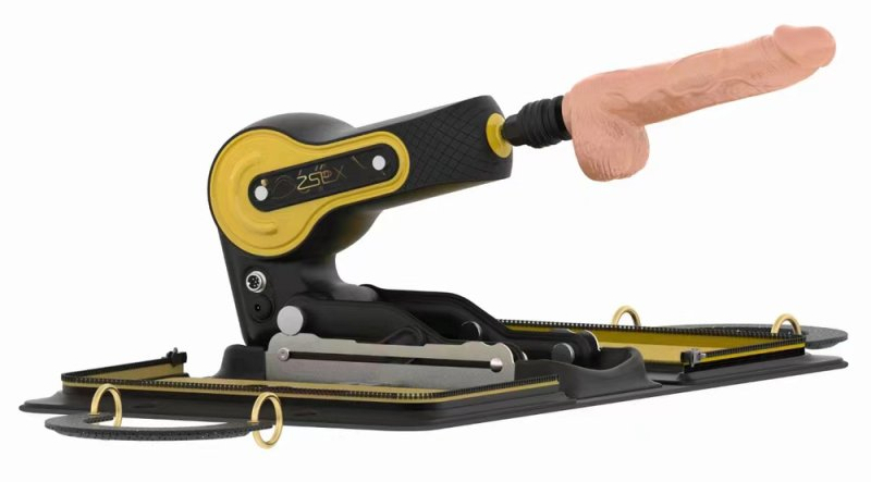 sex-machine-portable-fuck-bag-jaune-avec-valisette sex machine portable fuck bag jaune avec valisette