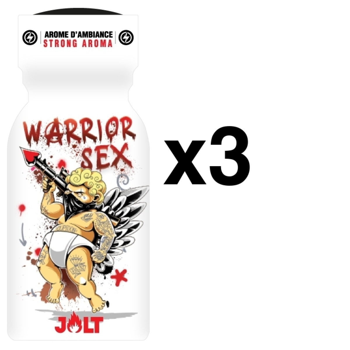 sex warrior jolt 10ml x3