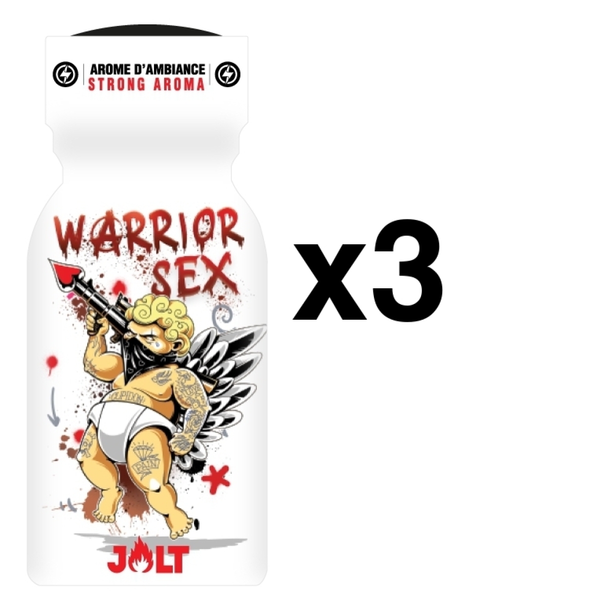 sex warrior jolt 25ml x3