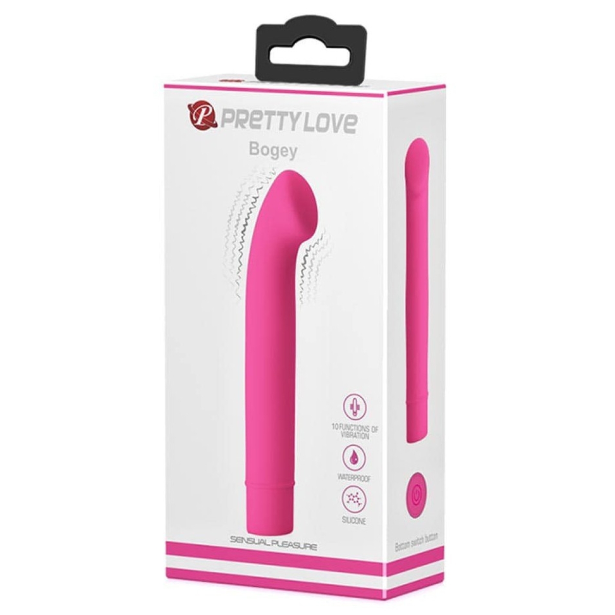 sextoy vibrant bogey 15 x 24 cm fushia 1