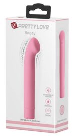 sextoy vibrant bogey 15 x 24 cm rose pastel 1