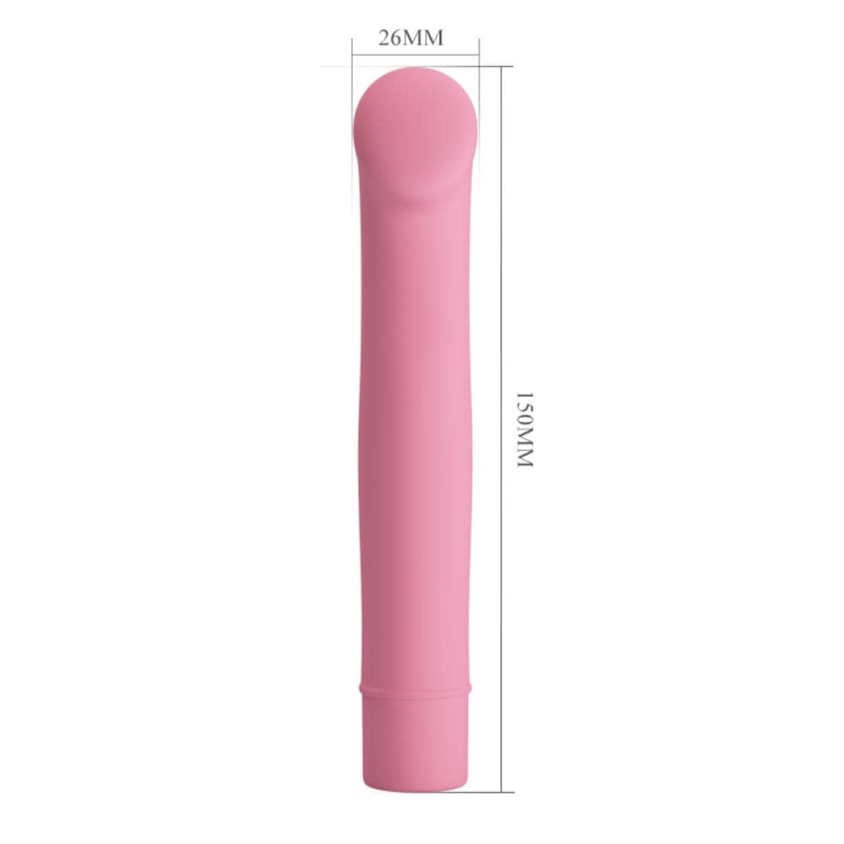 sextoy vibrant bogey 15 x 24 cm rose pastel 4